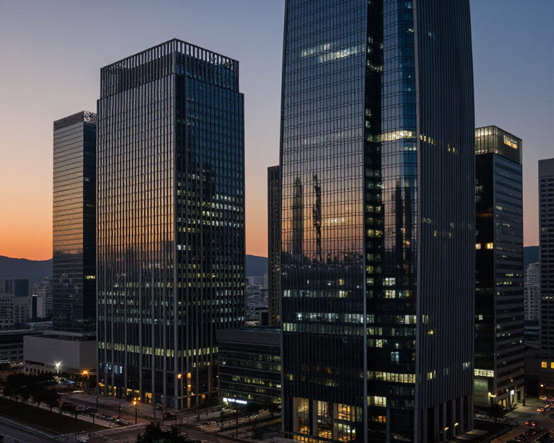 Financial District Twilight