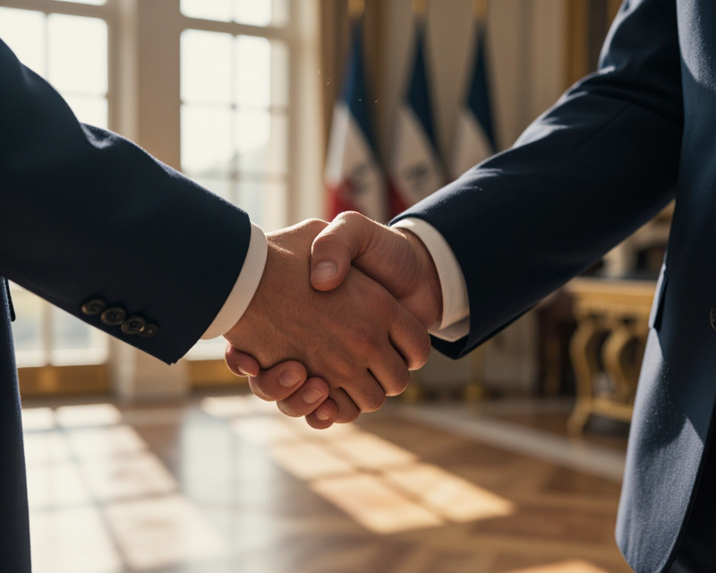 Diplomatic Handshake