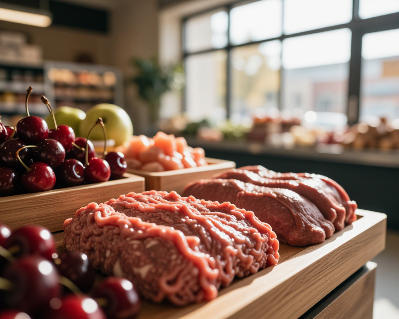 Cinematic Grocery Store Atmosphere