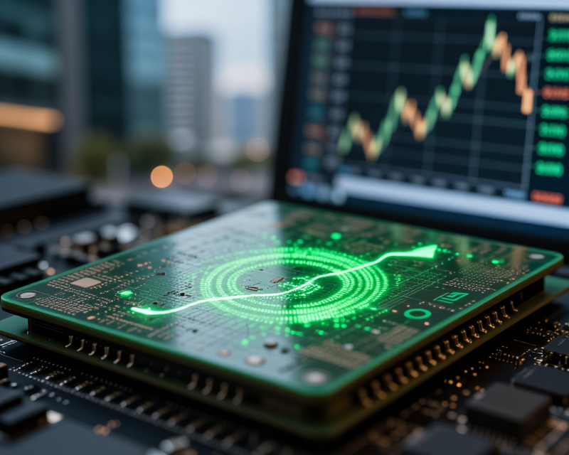 Semiconductor and Stock Market Rise