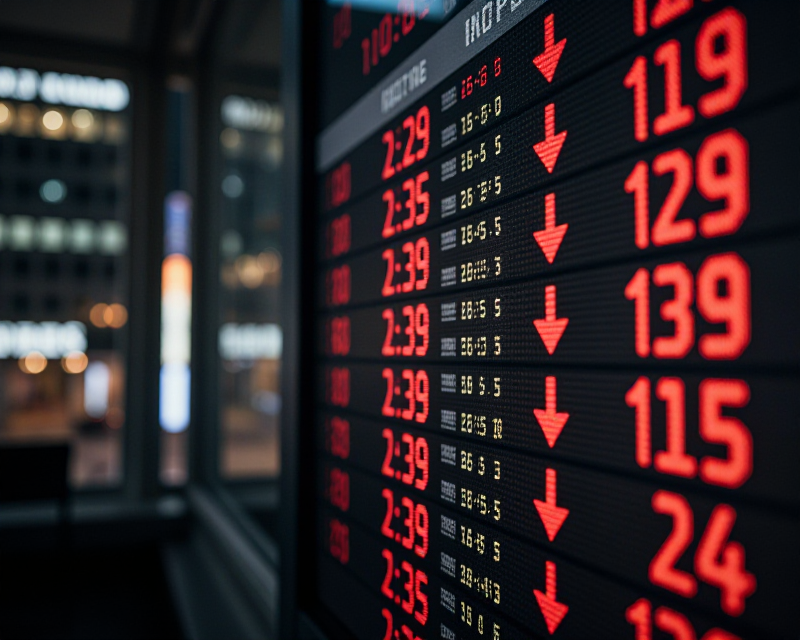 Stock Market Decline in Seoul