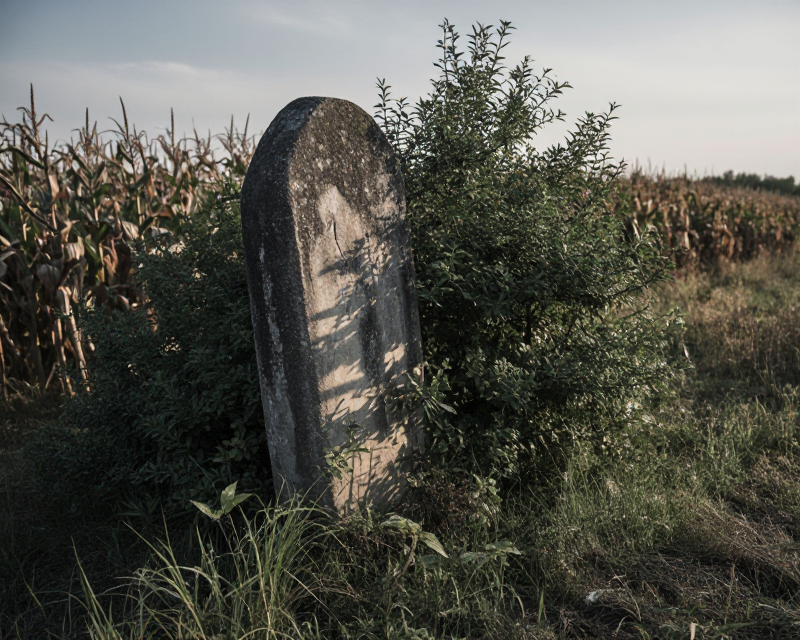 Forgotten Monument in Rural China