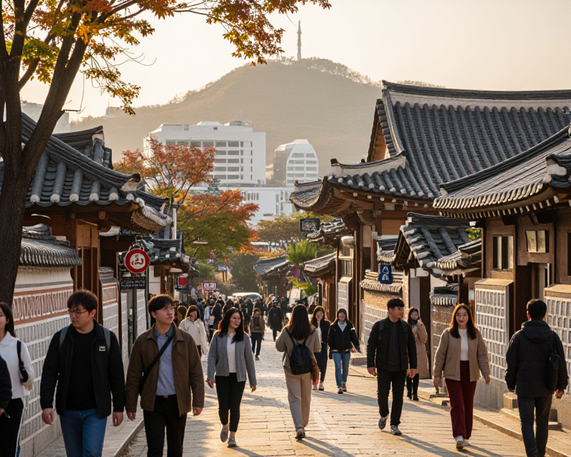 Seoul Tourism Atmosphere