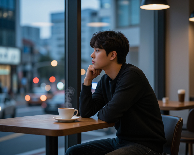 Contemplative Youth in Urban Seoul