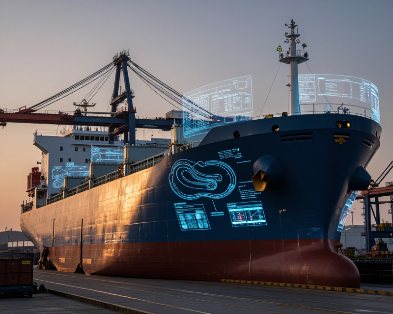 Digital Twin Shipyard Visualization