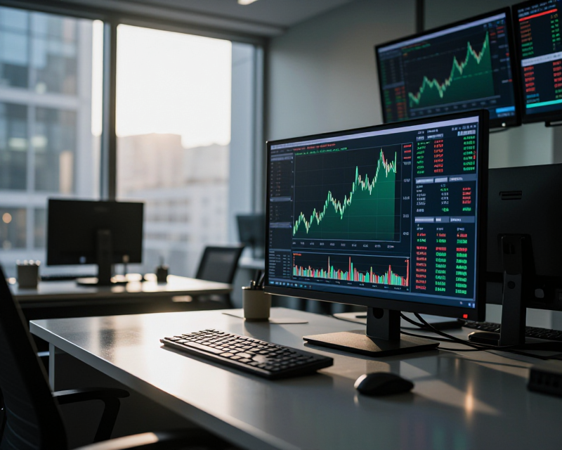 Stock Market Recovery Concept
