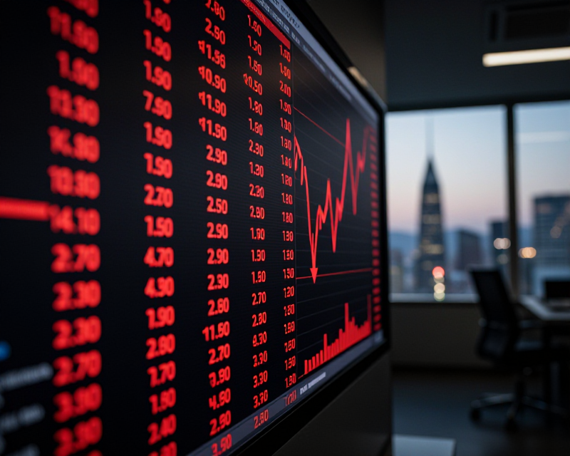 Market Volatility Symbolism