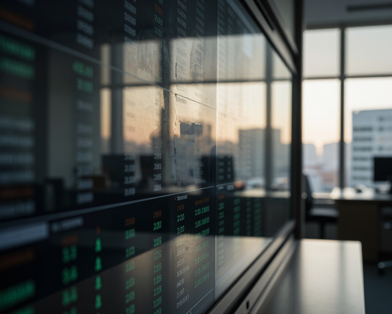 Financial Market Growth Concept