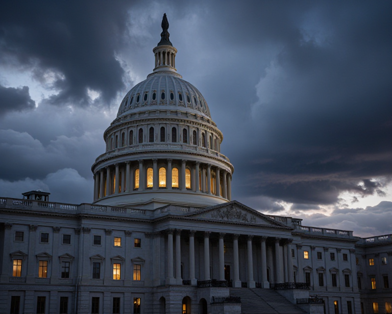 US Capitol Tension