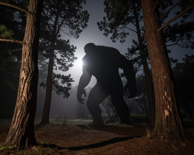 Mysterious Monster in Korean Forest